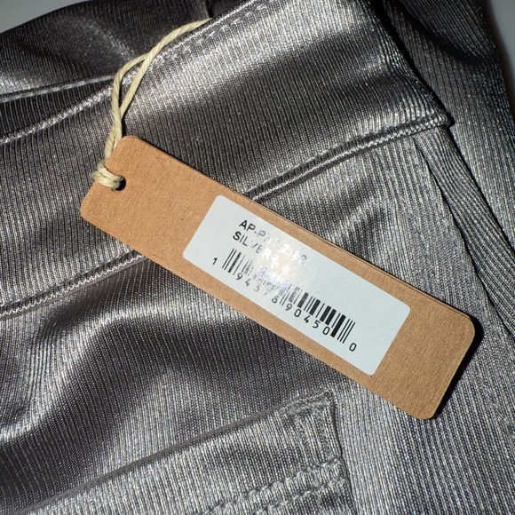 New Skims Disco pants in Silver Sz Large - Picture 4 of 8